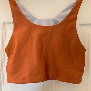 Playful NYC Peek-a-boob Sports Bra